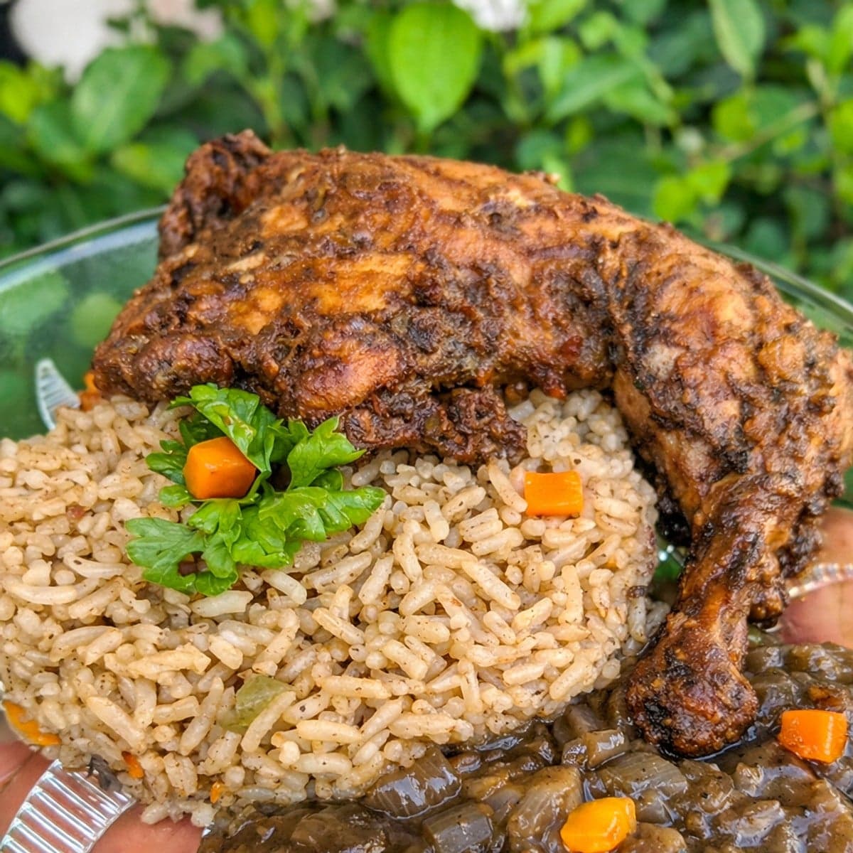 Le tchep au poulet de la dernière a tellement eu de succès que la famille en a redemandé