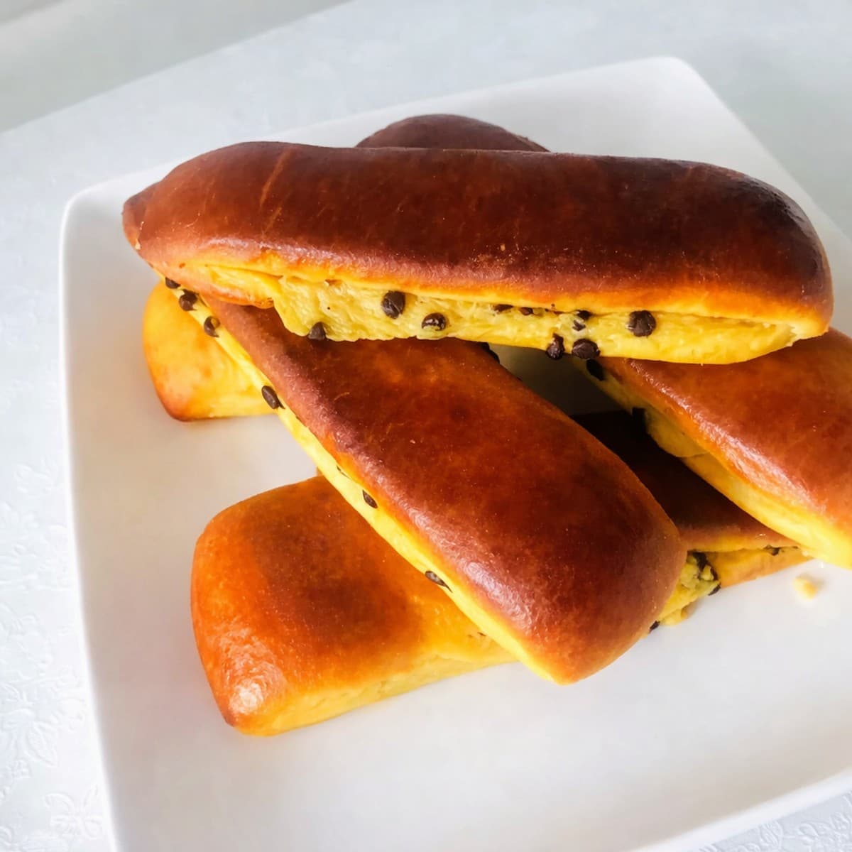 Les pains suisse pour le petit déjeuner