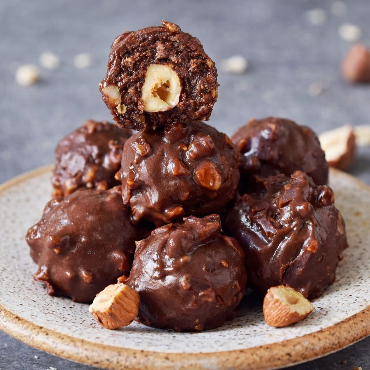 Mon chocolat Ferrero Rocher fait maison