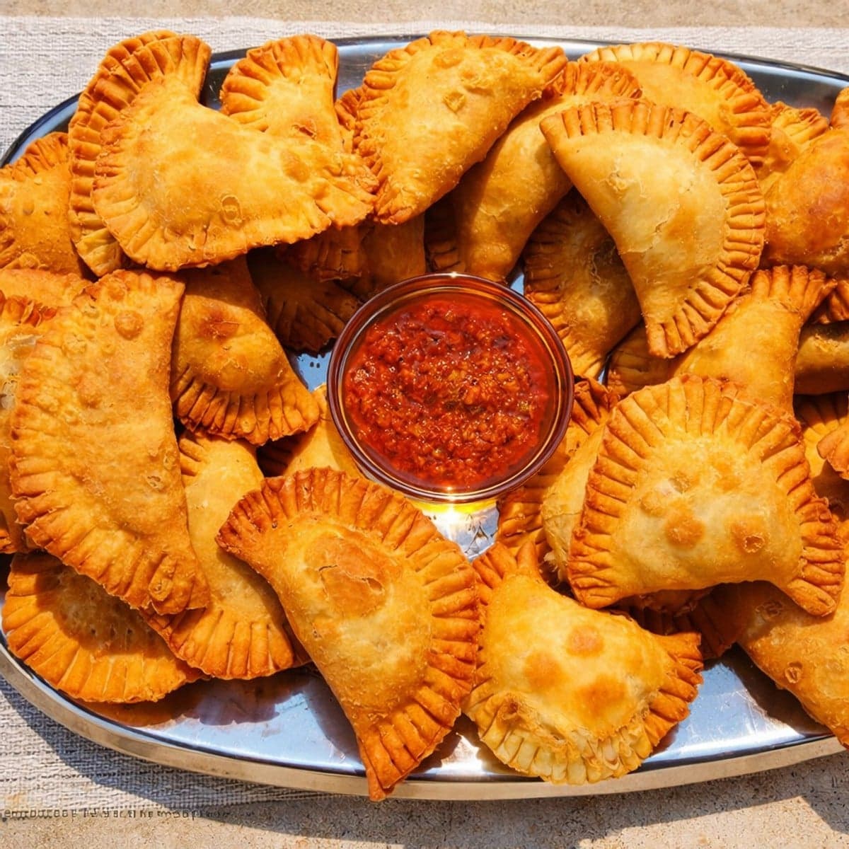 Pastels croustillants à la viande hachée : recette sénégalaise