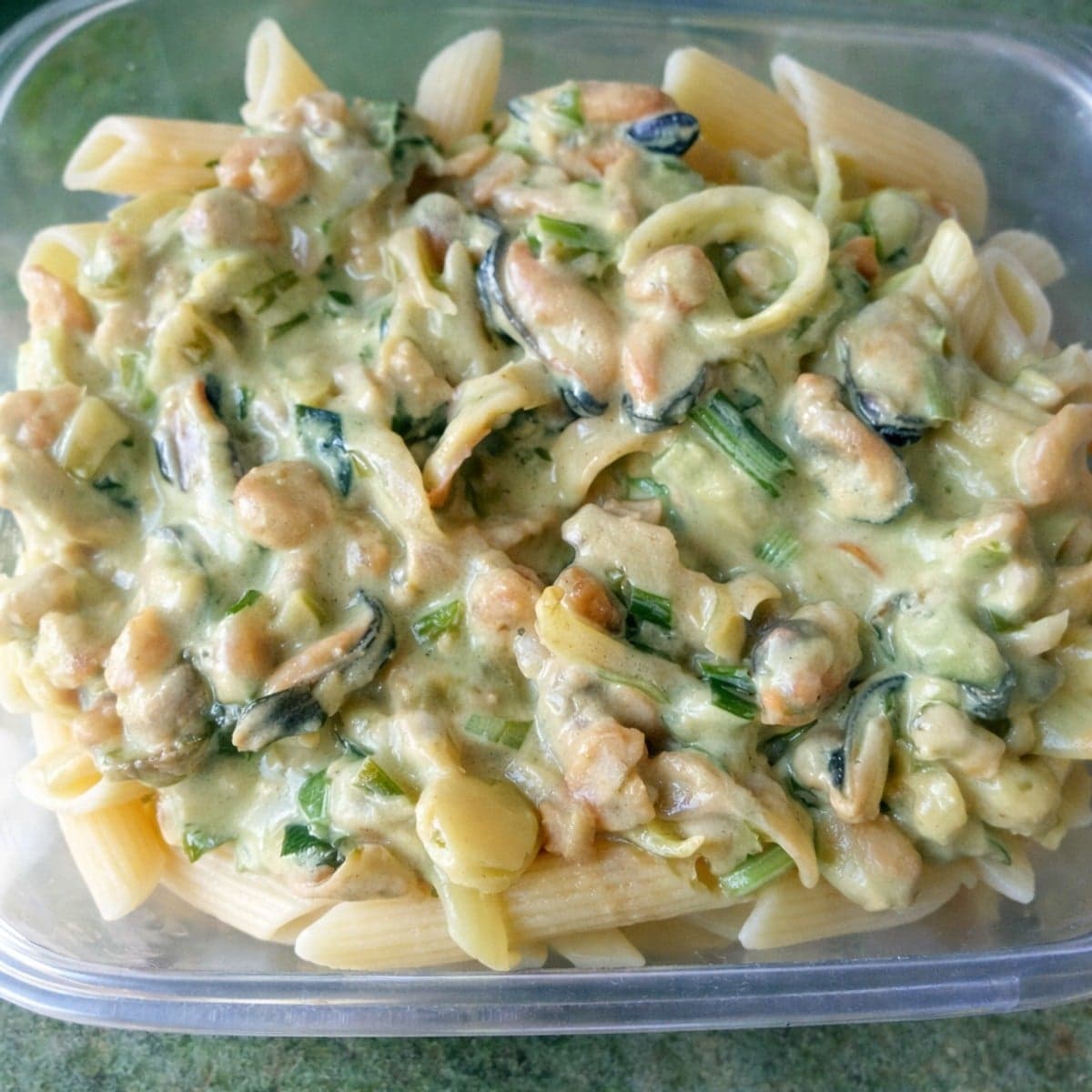 Penne aux fruits de mer