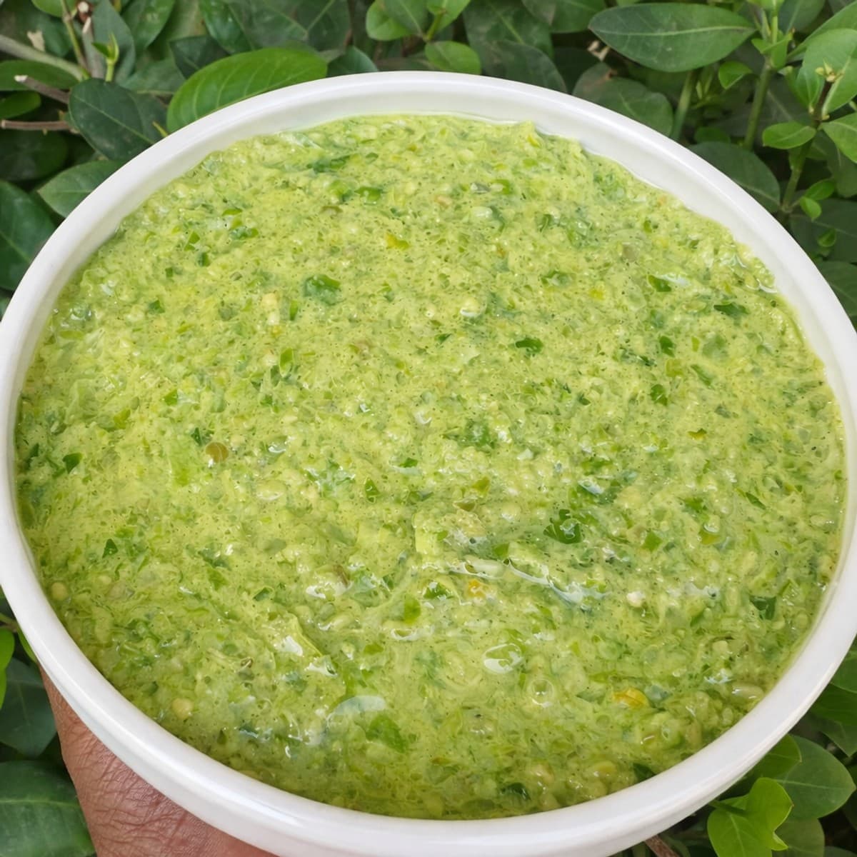 Piment vert à la moutarde sans cuisson