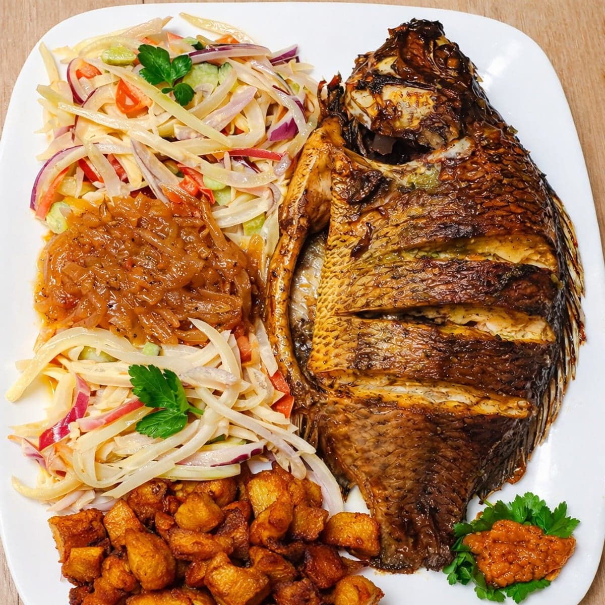 Poisson Braisé x Alloco : Le Duo Parfait, 100% Gourmand