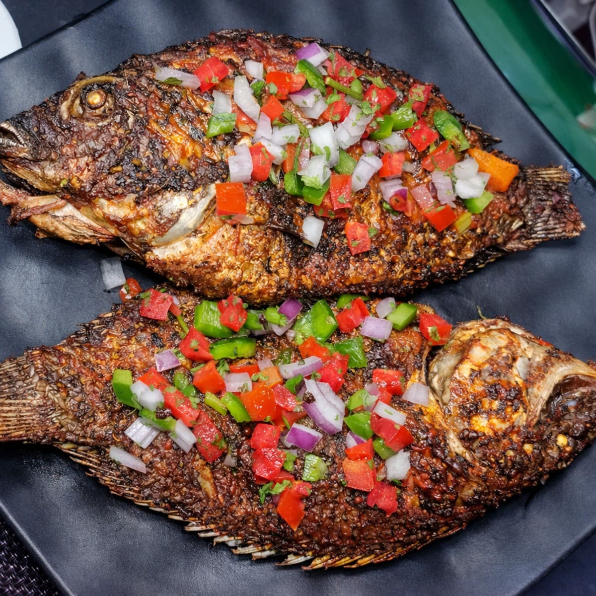 Poisson frit avec alloco