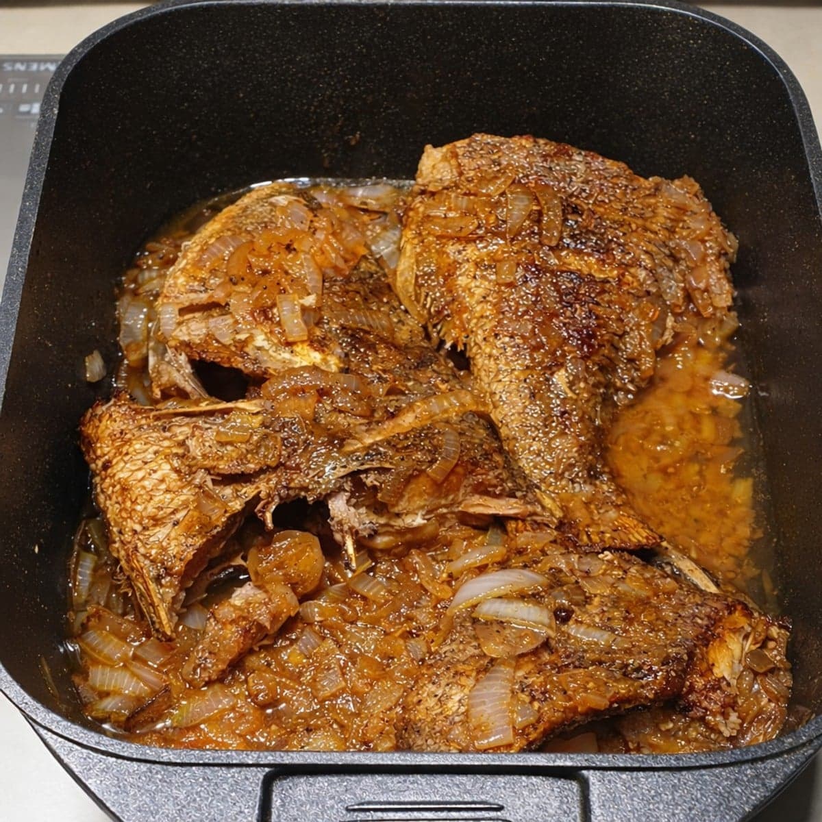 Poisson frit accompagnement au choix