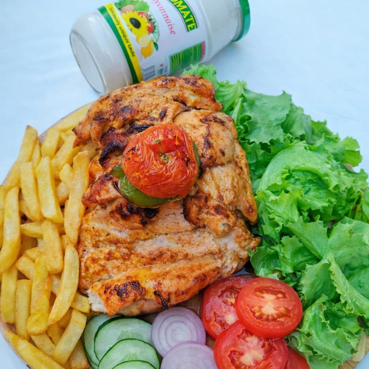 Poulet kebab à la mayonnaise : recette gourmande