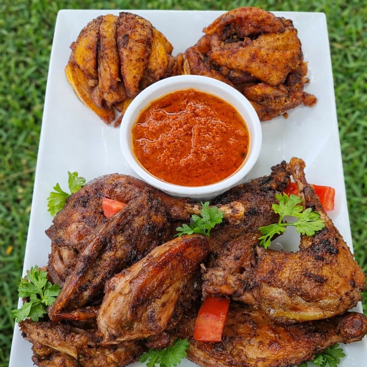 Poulet mariné au bissap : recette originale