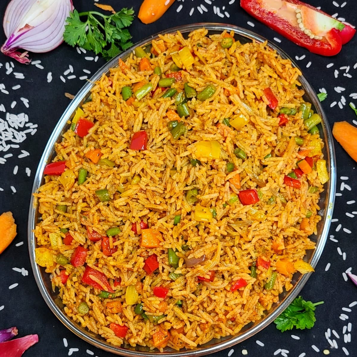 Riz aux légumes