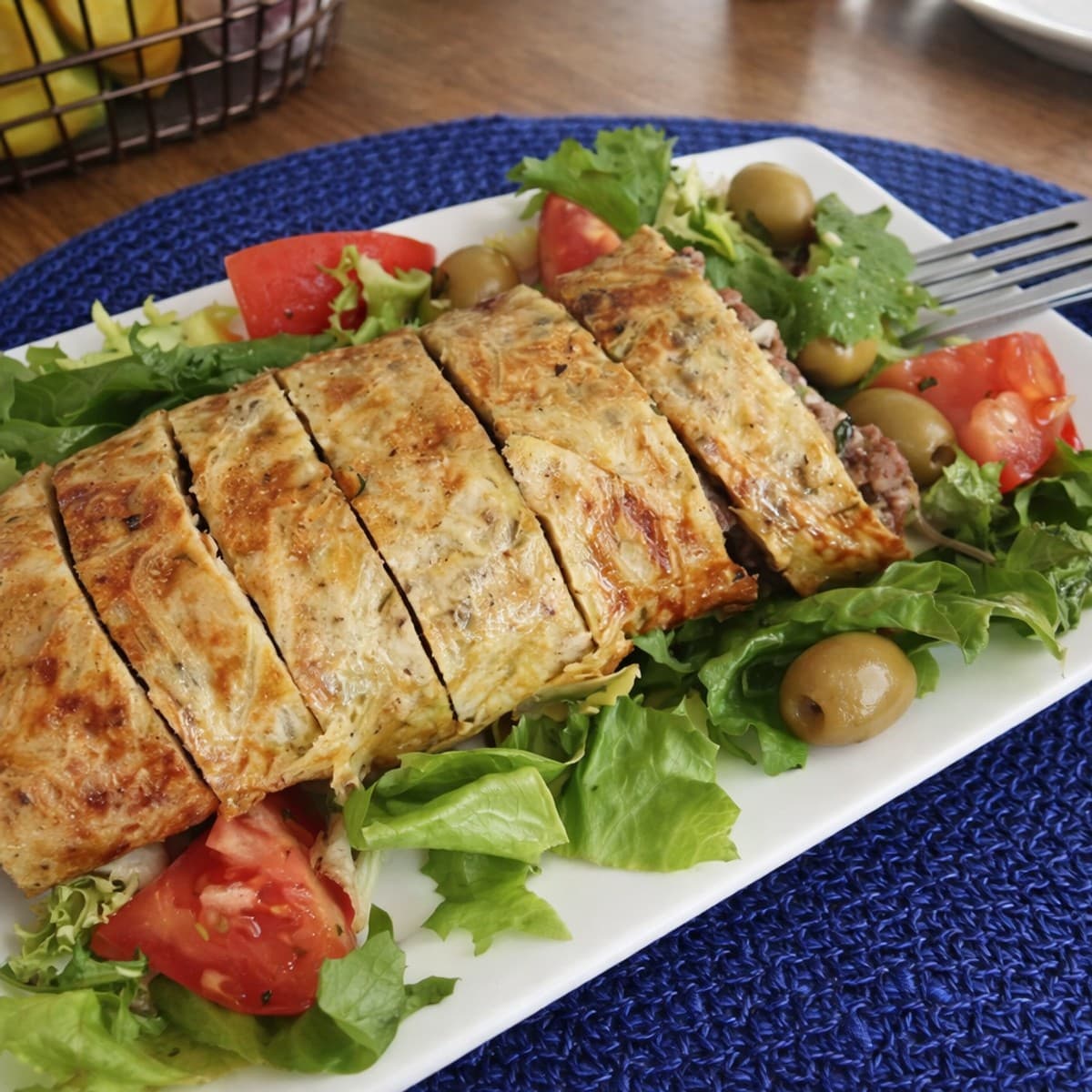 Roulé de pommes de terre farci : recette gourmande