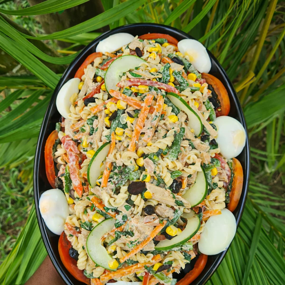 Salade de pâte aux poulet by lolo