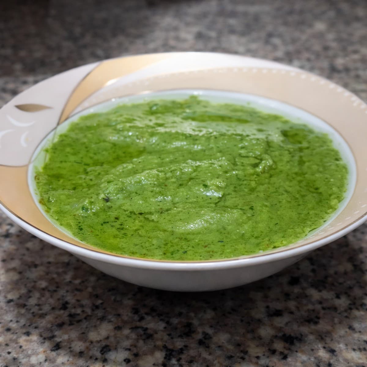 Sauce verte à l’africaine