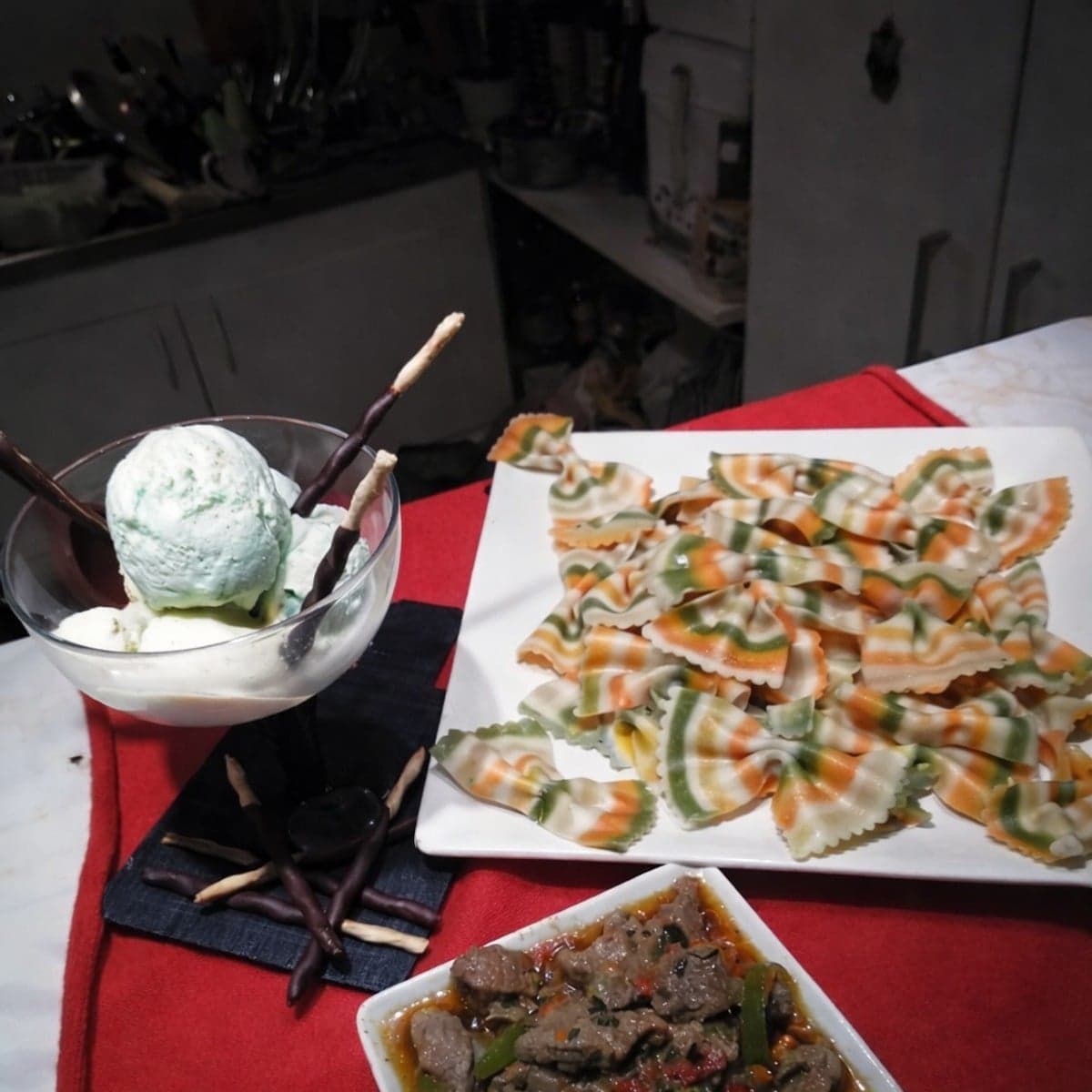 Sauté de bœuf aux farfalle : recette gourmande