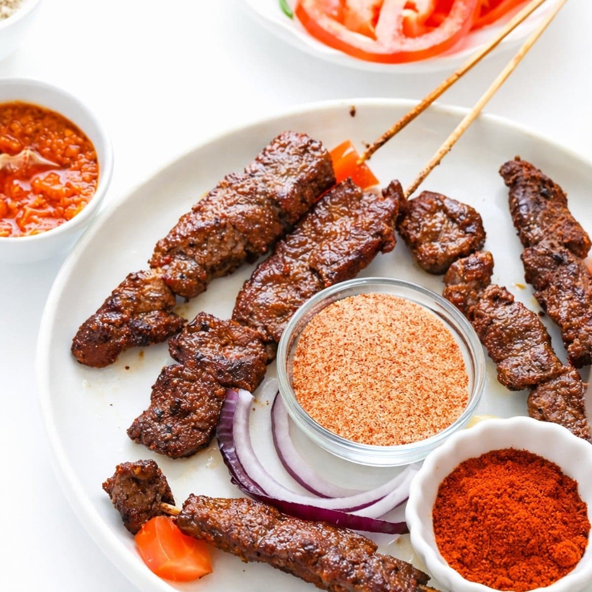 Suya – brochettes de boeuf épicées africaines