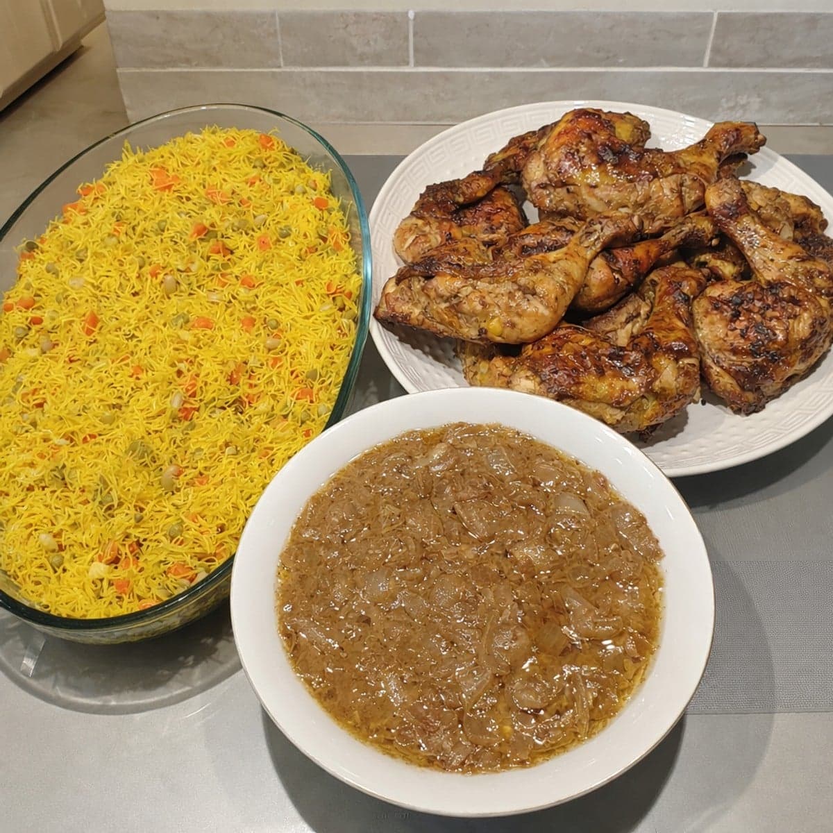 Vermicelles au poulet