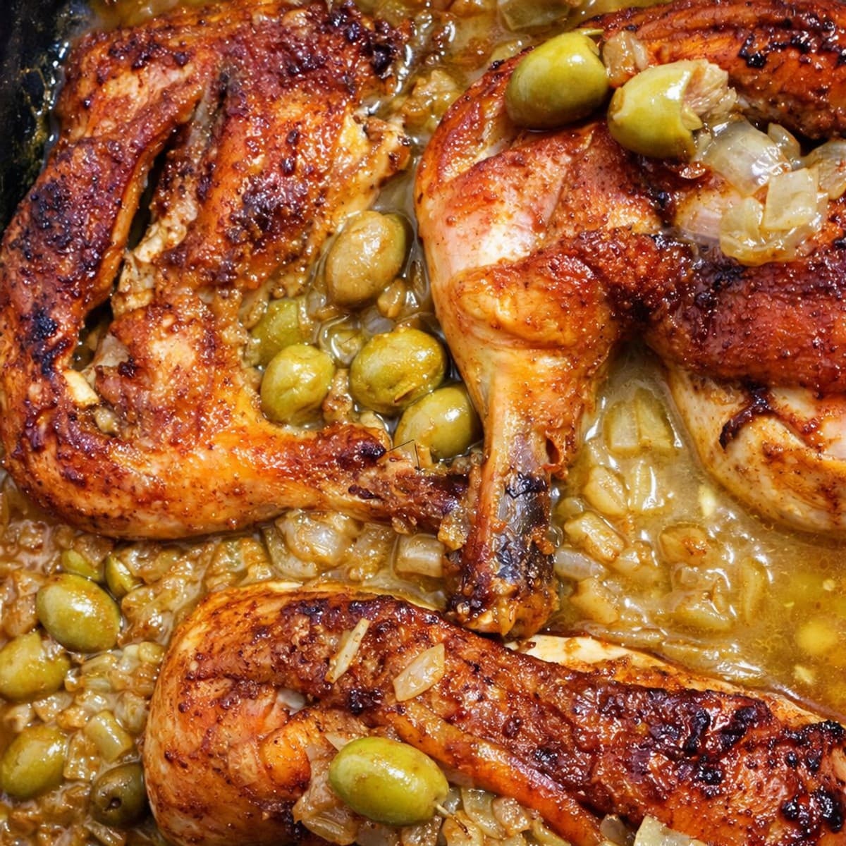 Yassa au four sans ajout de matière grasse