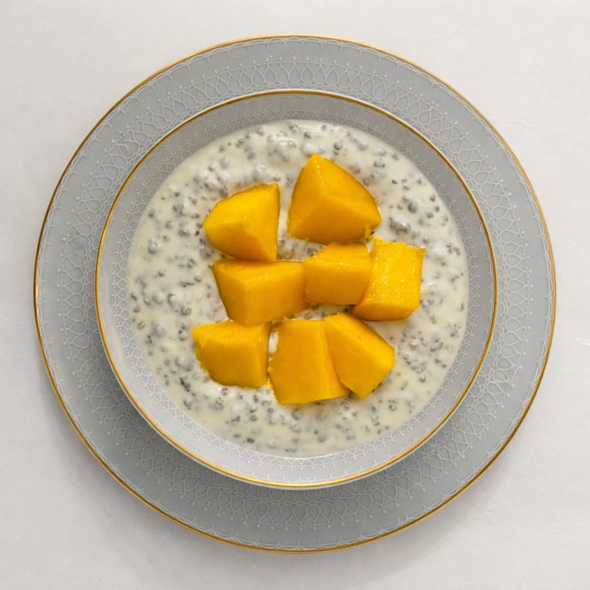 Dégué de mil à la mangue
