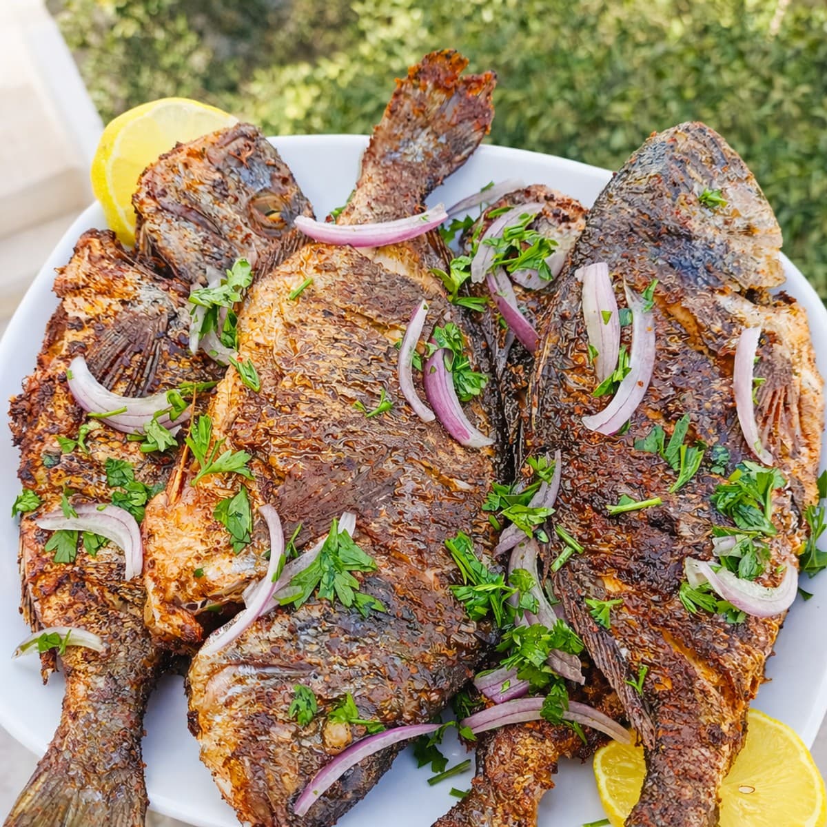 Délicieux poisson frit