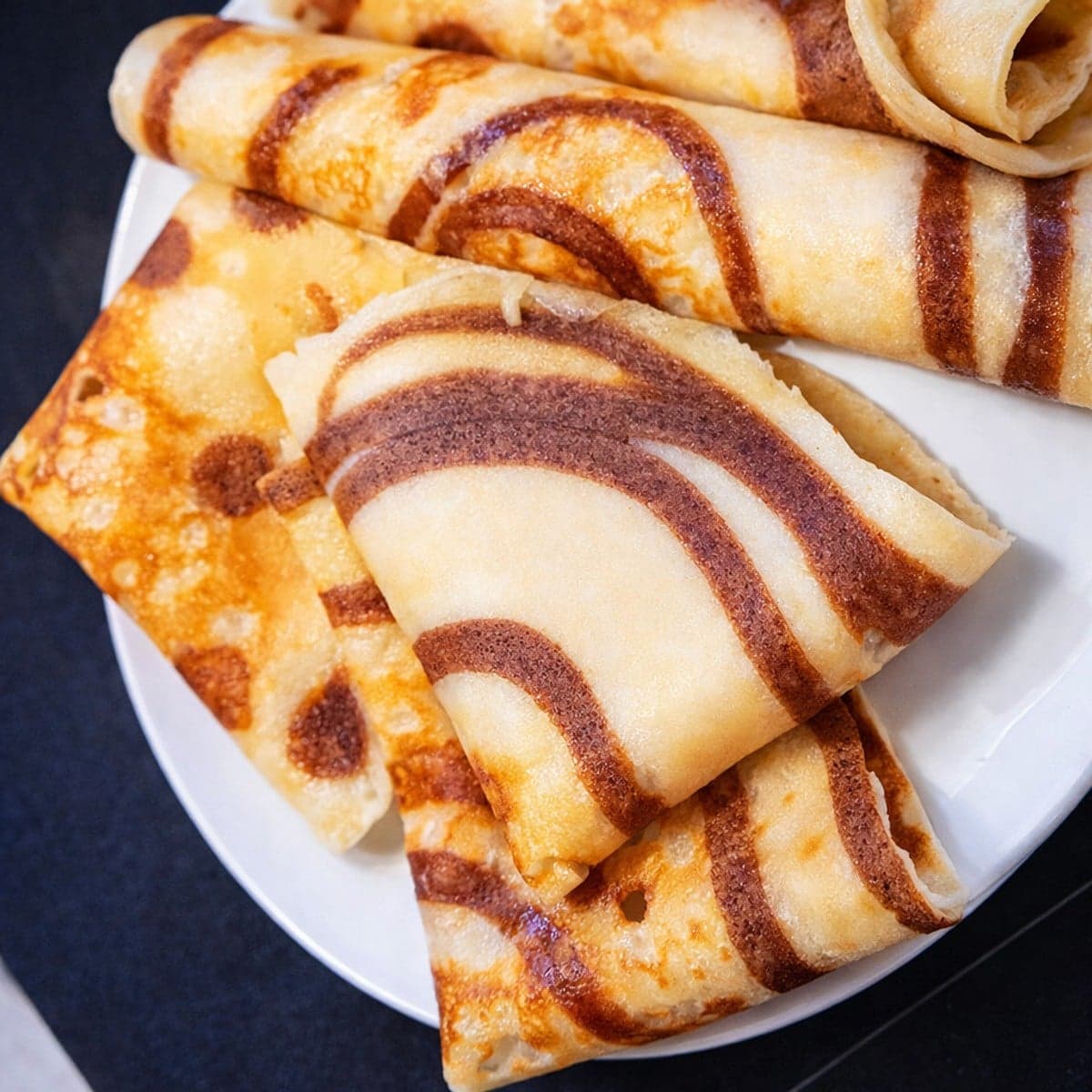 Des crêpes bien légères .