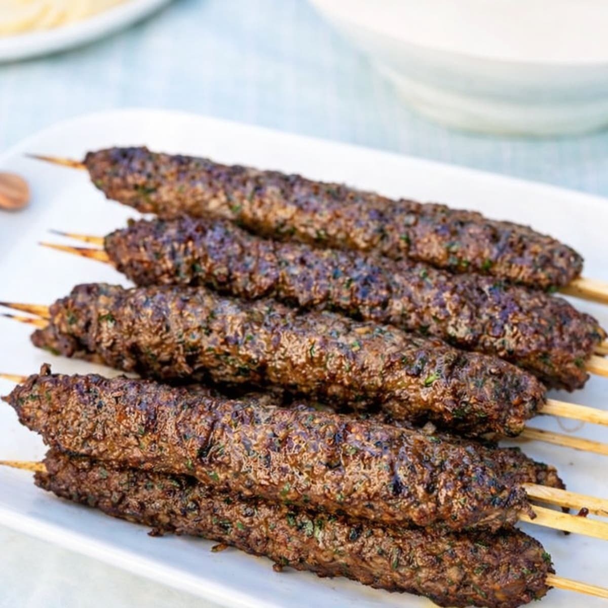 Des Keftas au bœuf cuits au four