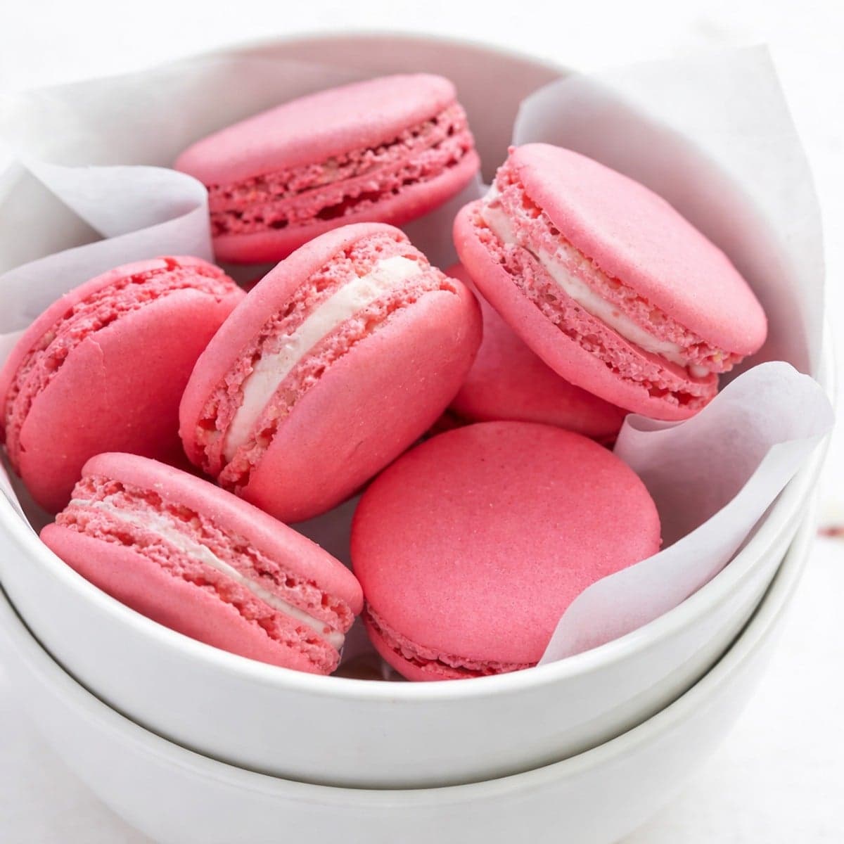 Des macarons faits maison