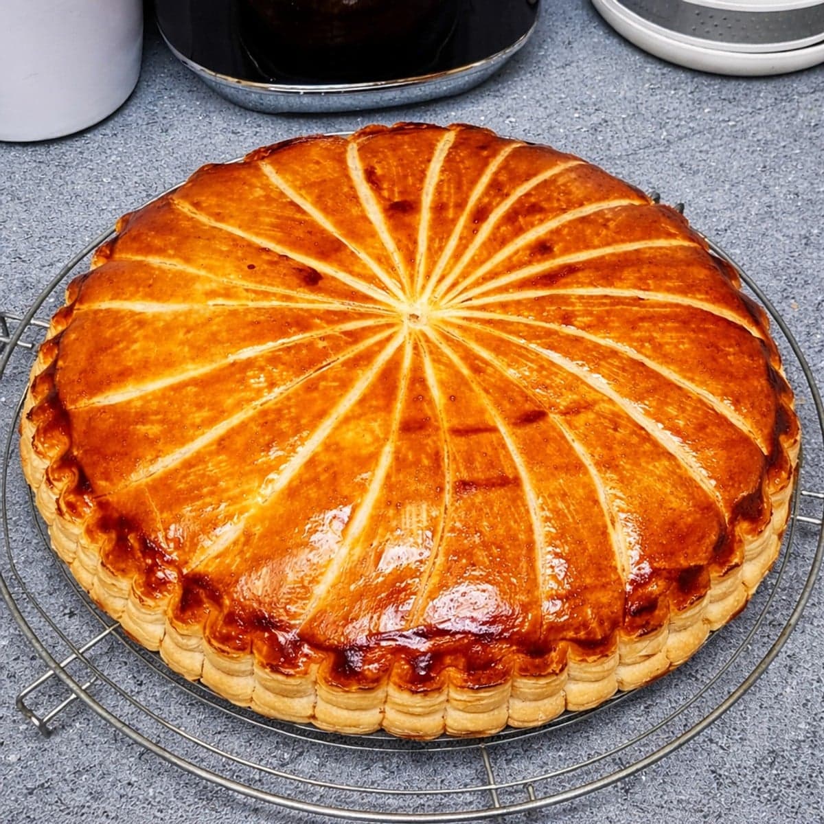 Galette des Rois à la frangipane : croustillante, dorée et irrésistible