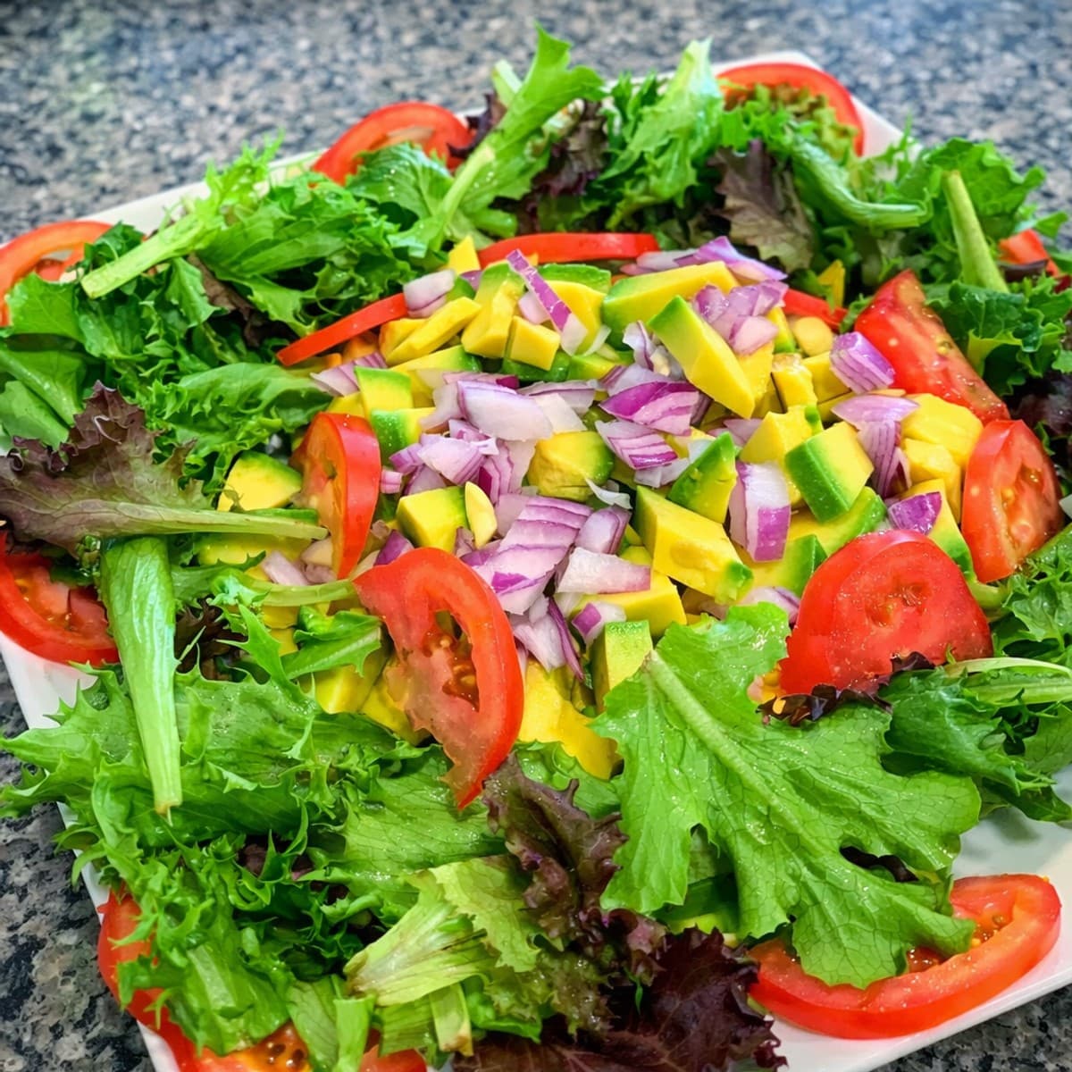 Petite salade de lettes frisées