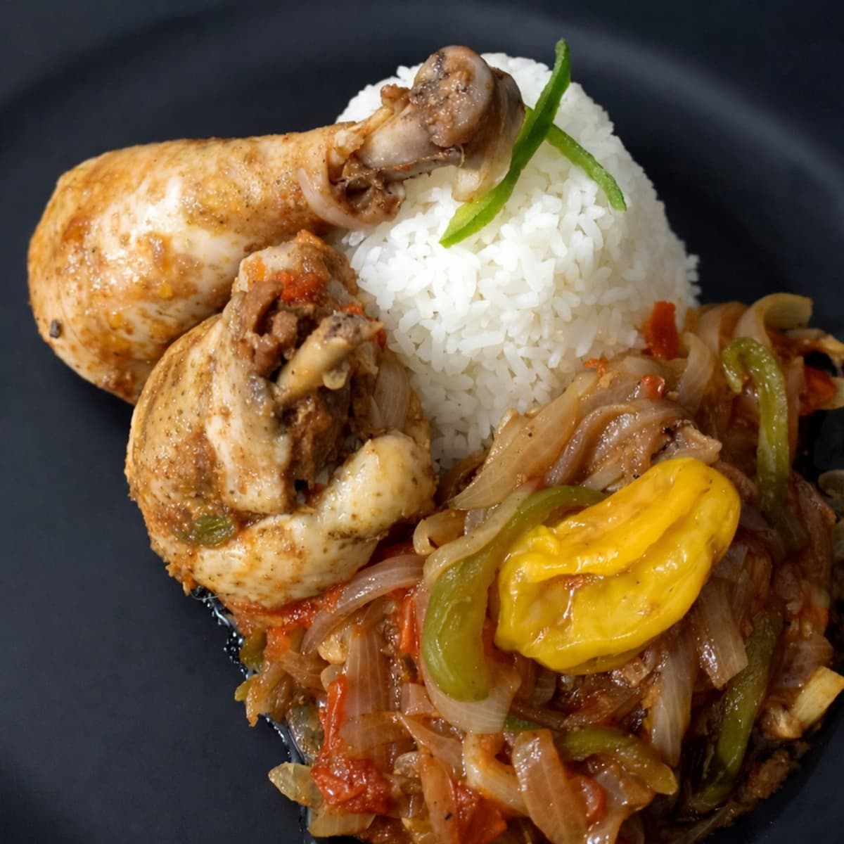 Poulet basquaise express