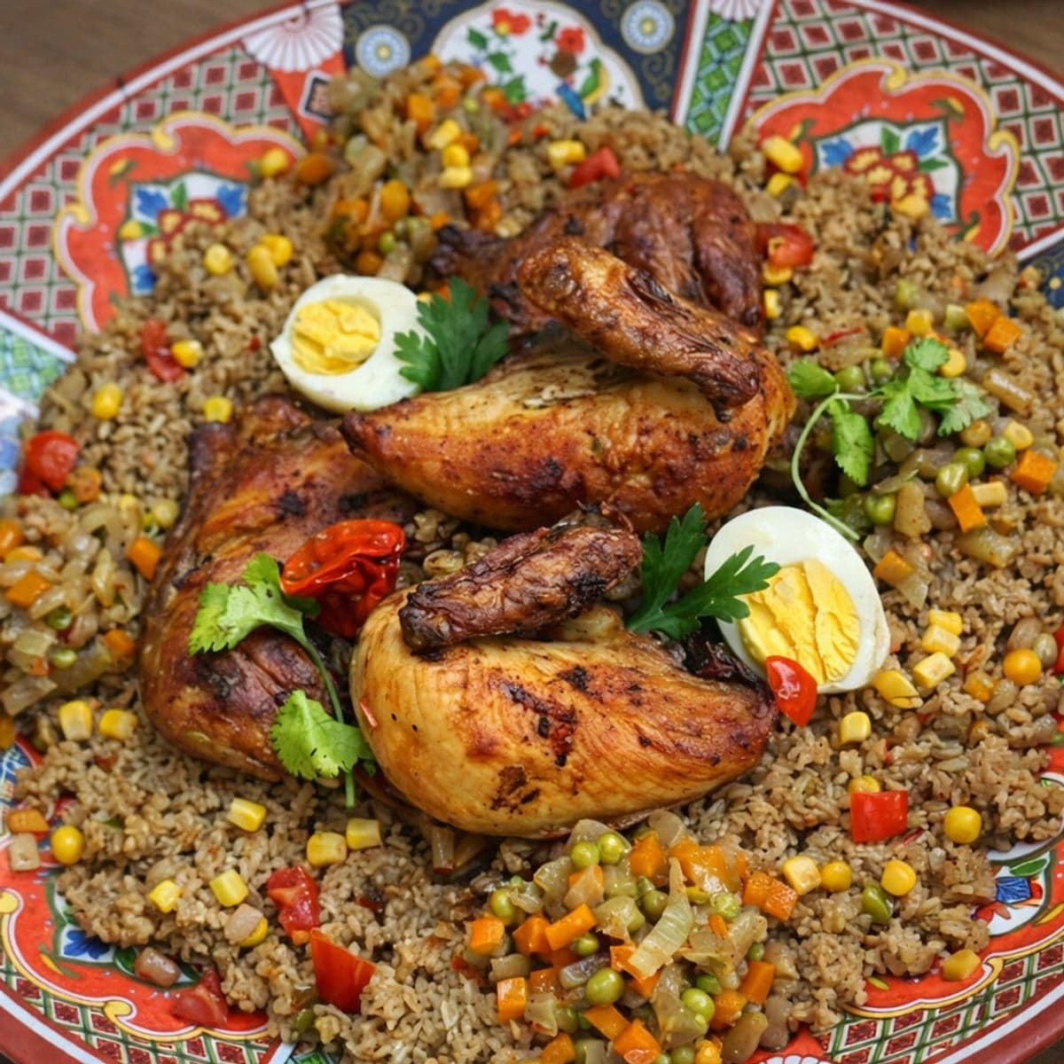 Riz Cantonais à la Sénégalaise
