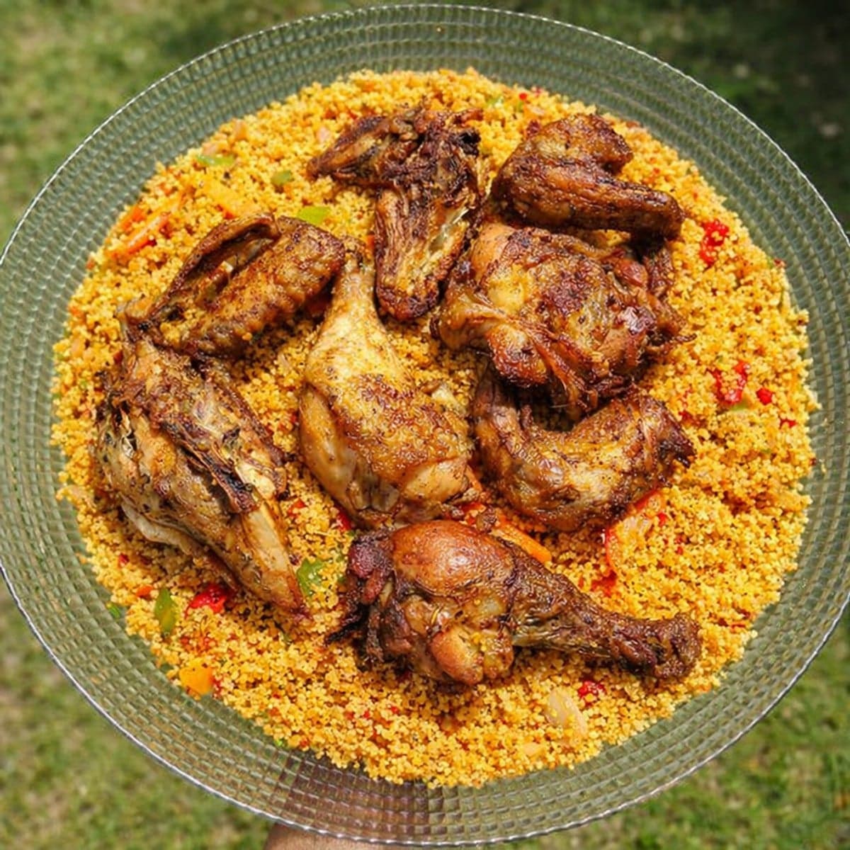 Couscous gras au poulet : recette sénégalaise savoureuse