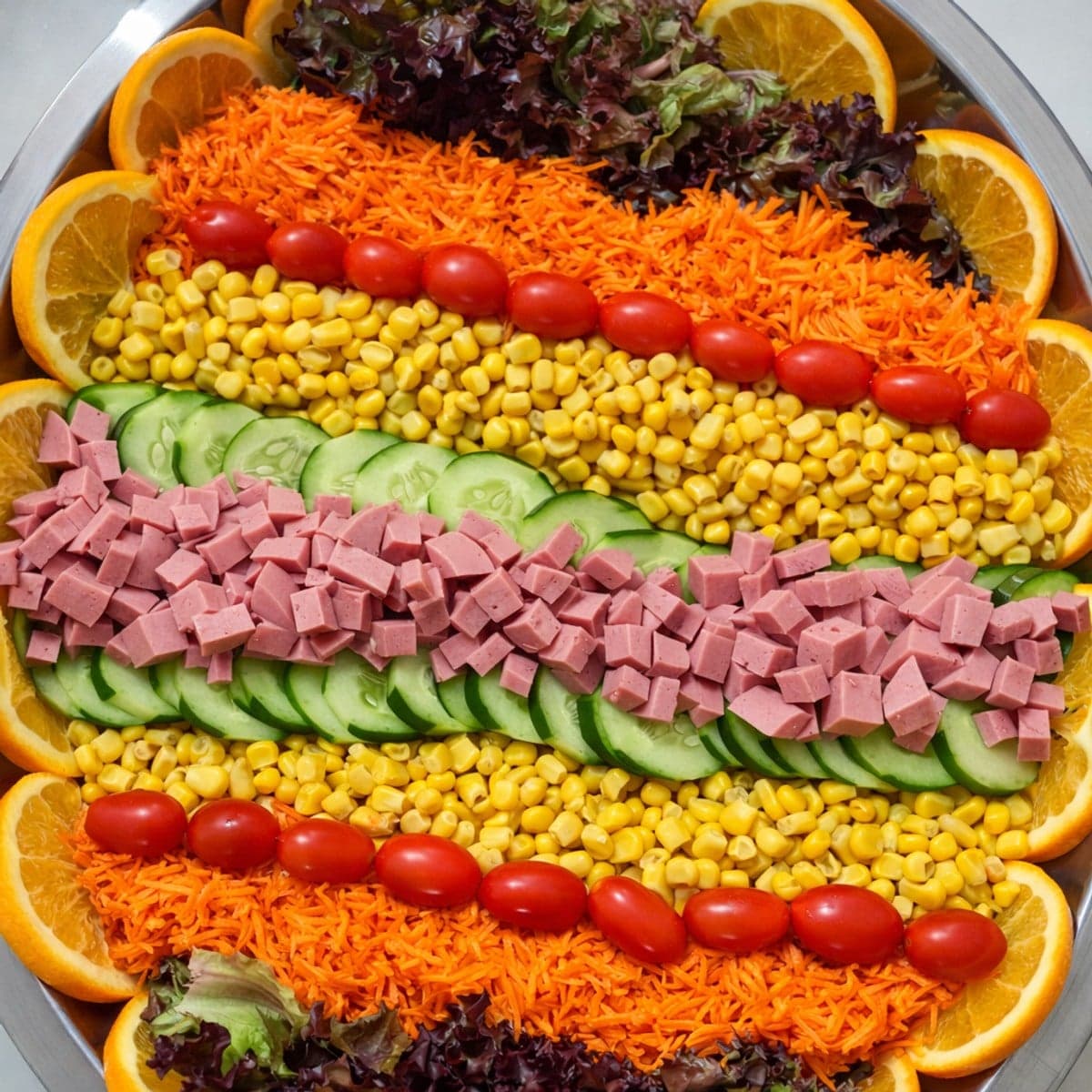 Délicieux plateau Coloré