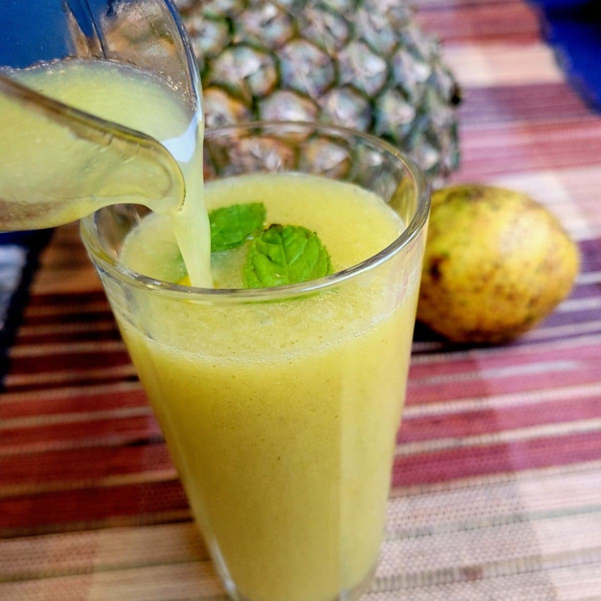 Jus rafraîchissant de saison