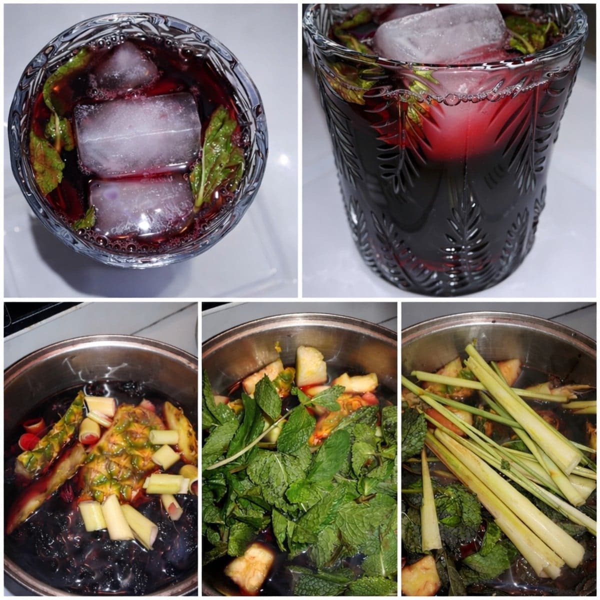 Jus de bissap bien délicieux fait d’aromes naturels.