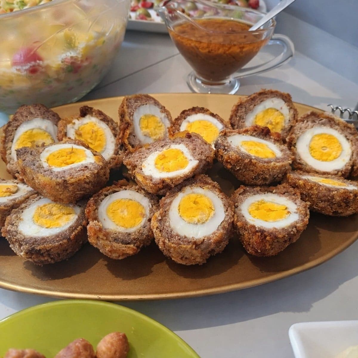 Œufs farcis à la viande hachée : recette originale