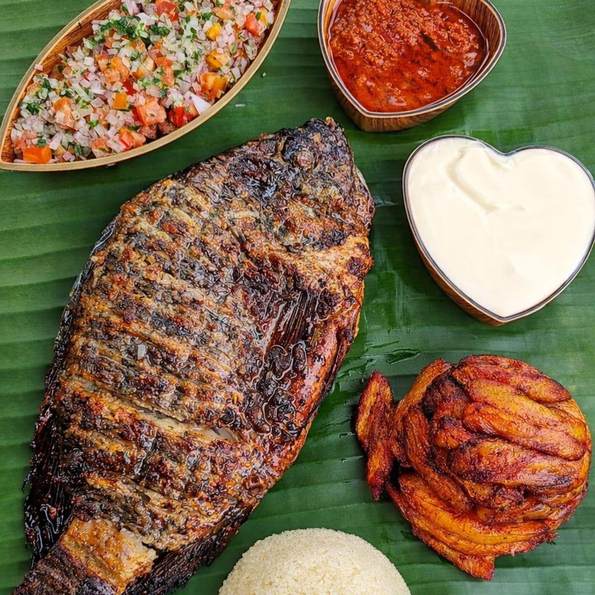 Carpes grillées aux herbes et épices : recette