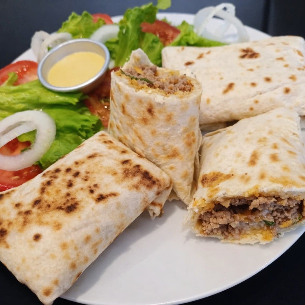 Galettes de blé farcies : un festin croustillant et savoureux