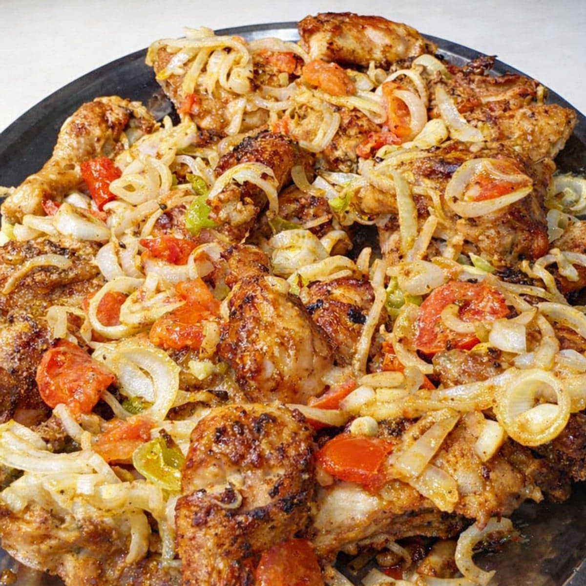 Souya de poulet grillé épicé nigérian
