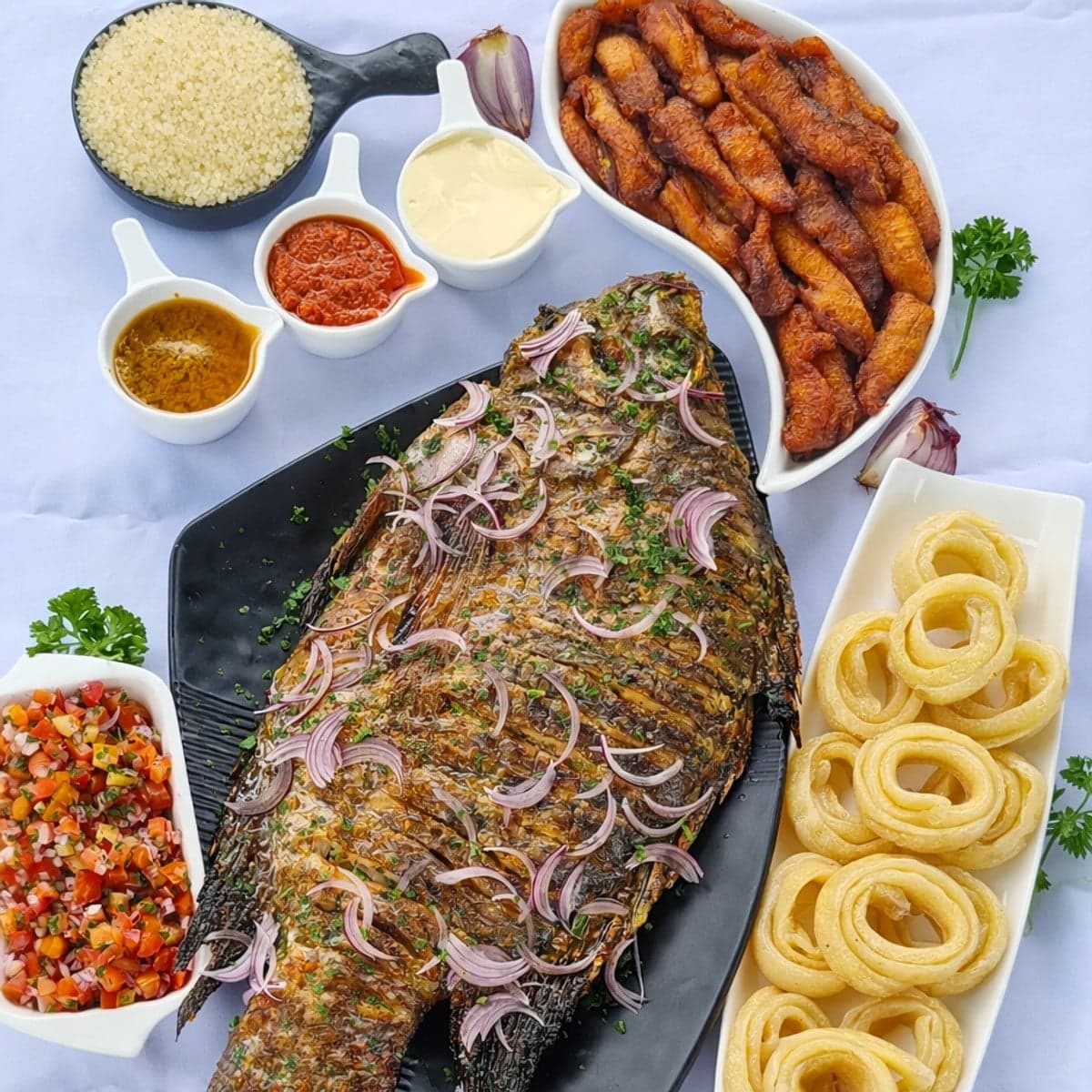 Carpe marinée à la camerounaise : recette poisson