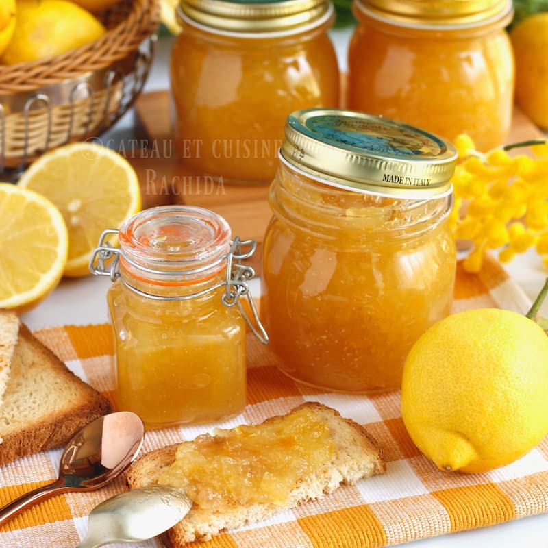 Confiture de citron fait maison : recette