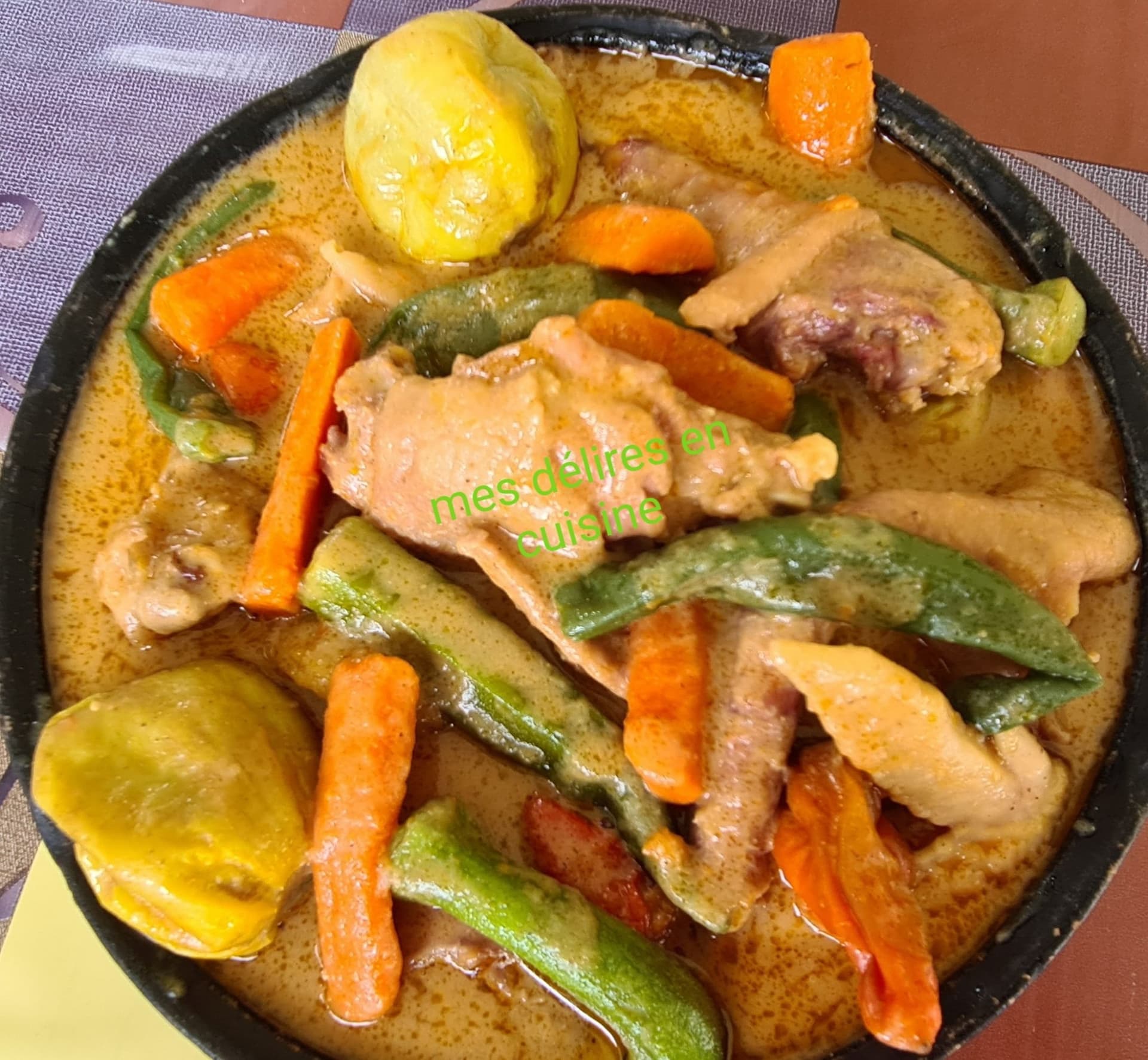 Sauce d’arachide aux légumes by lolo