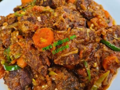 Sauté de bœuf à la sauce soja et multiples épices by lolo