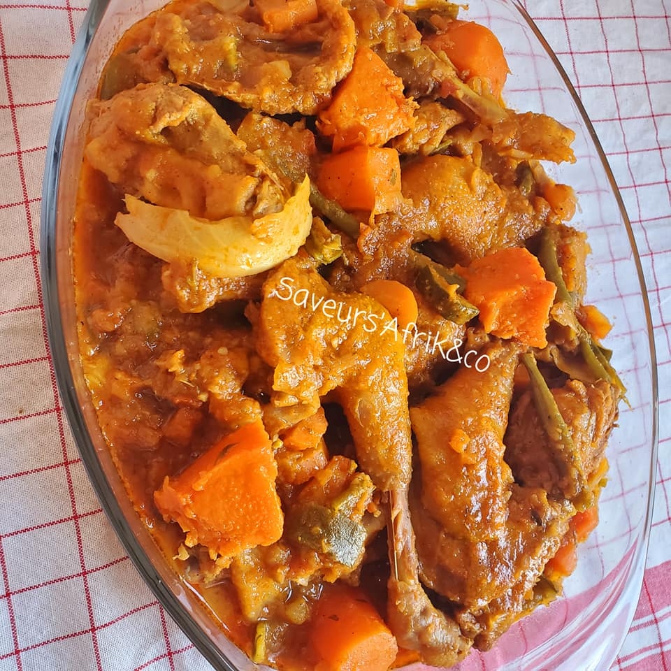 Sauce légumes au poulet