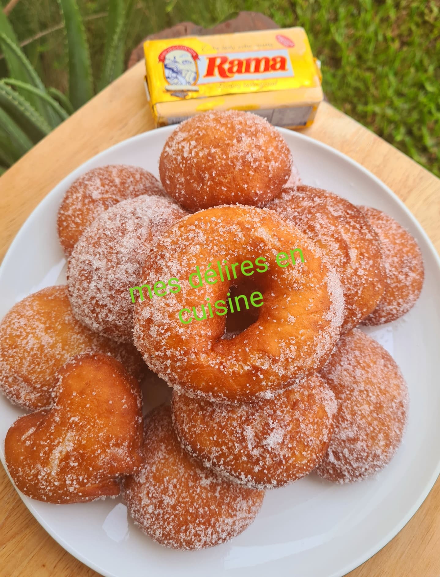 Beignet sucré et moelleux