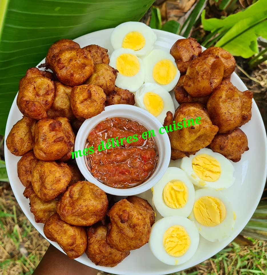 Beignet de plantain mûrs ou claclo