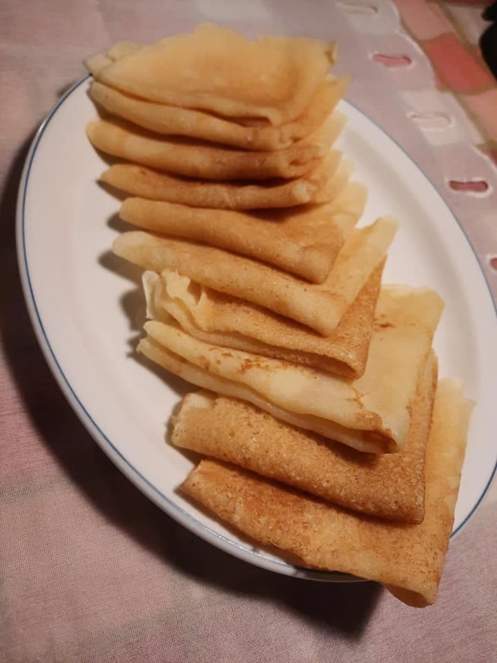 Des crêpes fondantes.