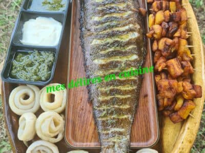 Sole grillé et ses invités by lolo