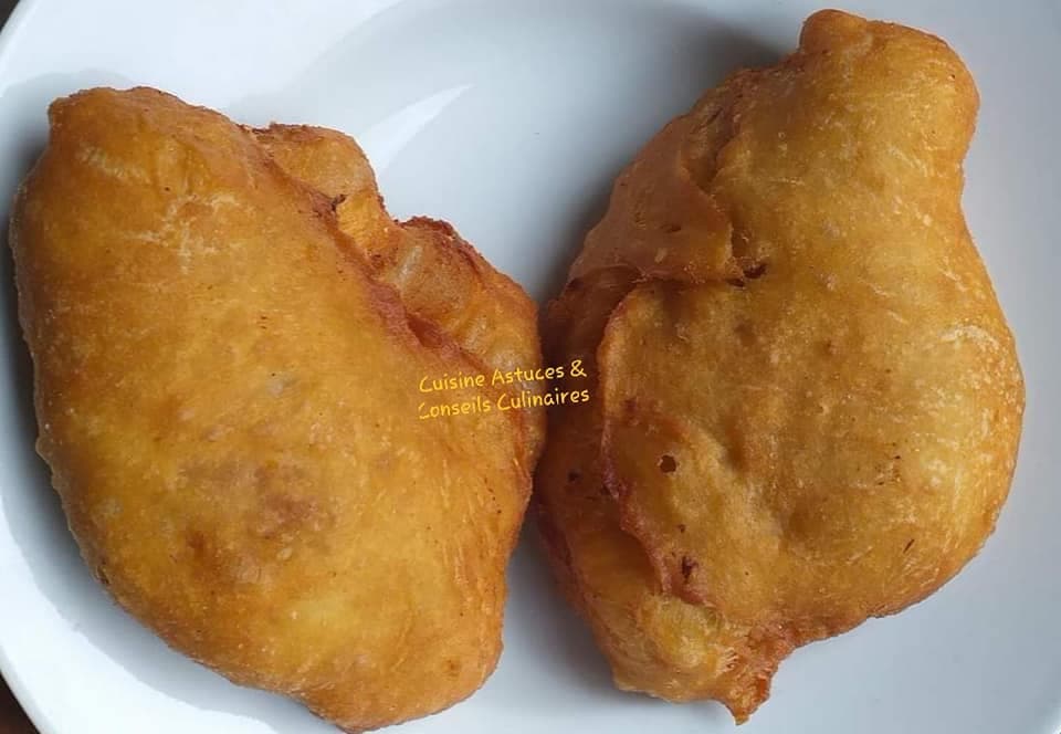 Beignets fourrés au poisson et œuf dur