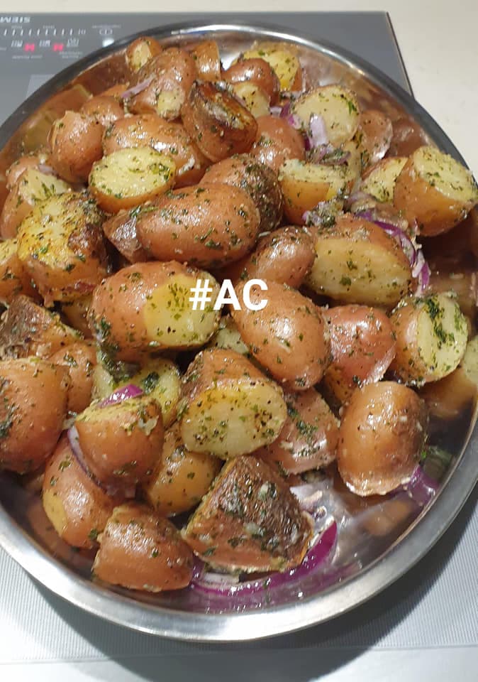 Pommes de terre sautés au persil