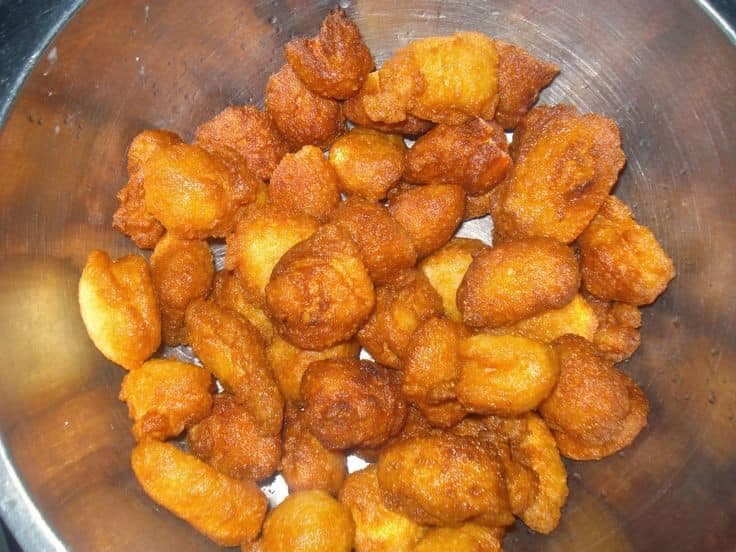 Akara ou beignets koki avec bouillie de maïs