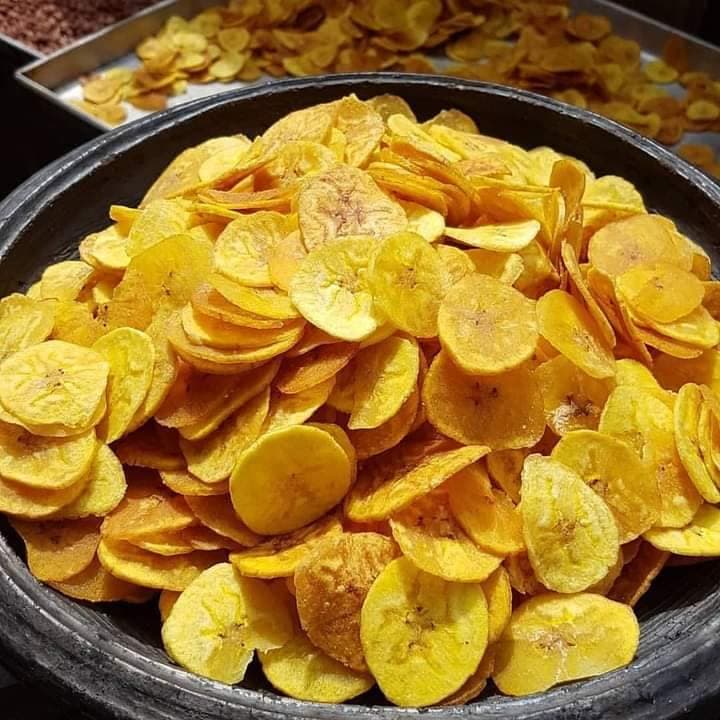 Croustilles de plantains au four