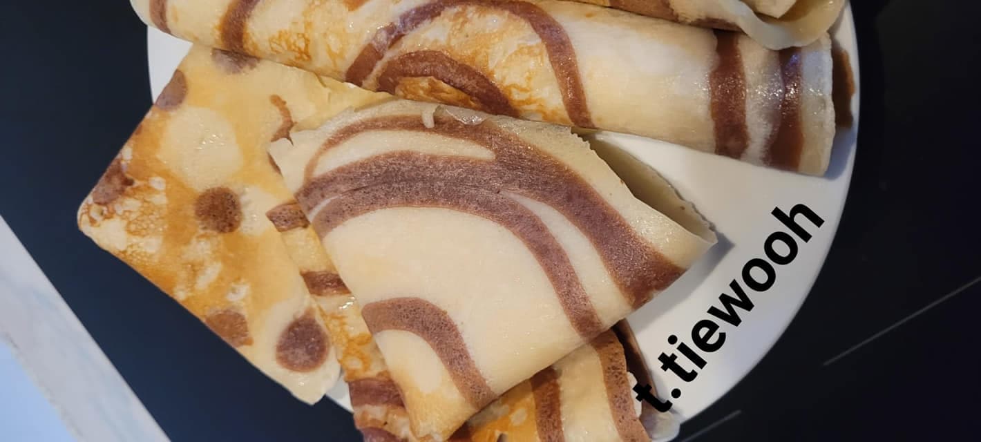 Des crêpes bien légères .